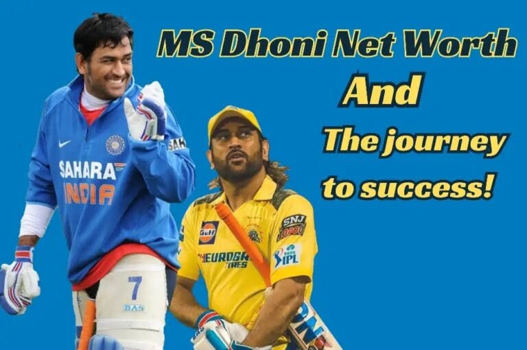 MS Dhoni Net Worth