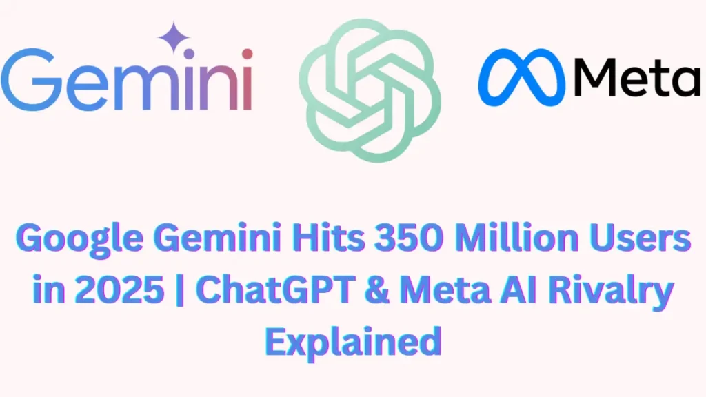Google Gemini, ChatGPT & Meta AI