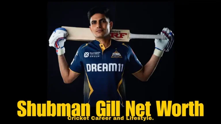 Shubman Gill Net Worth