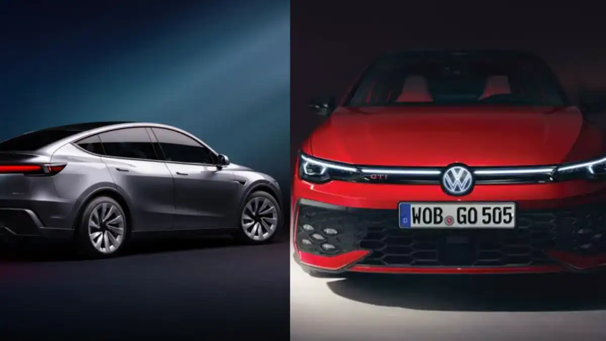 Tesla Model Y India Testing, VW Golf GTI Launch