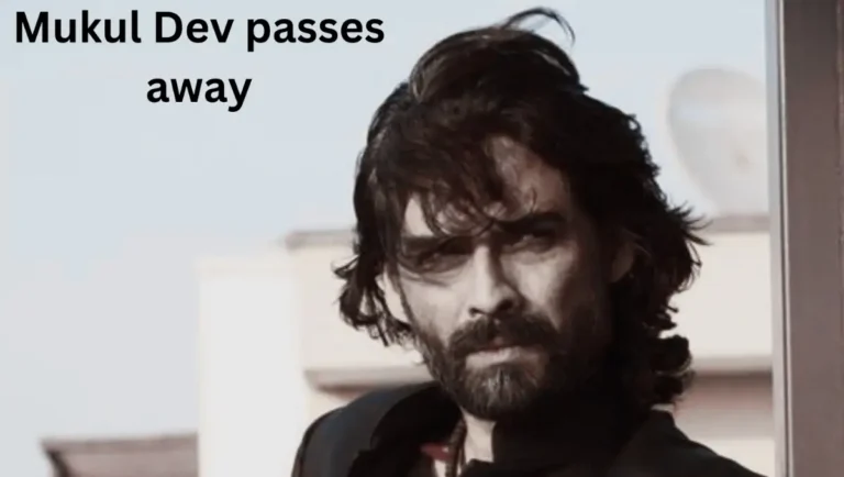 Mukul Dev passes away