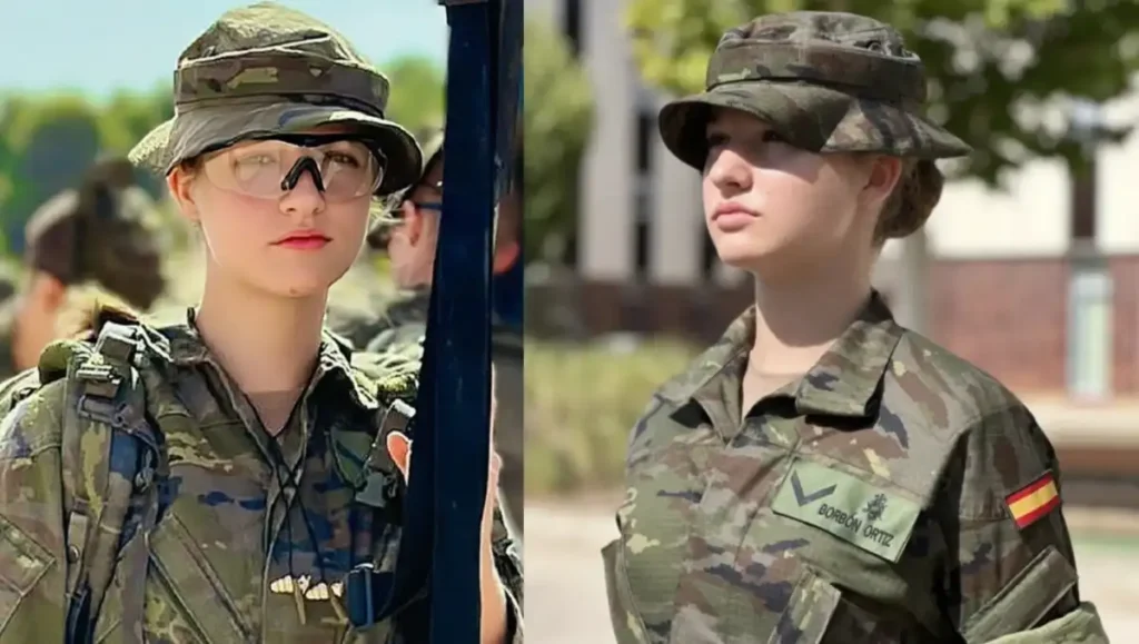 Princess Leonor Military Training