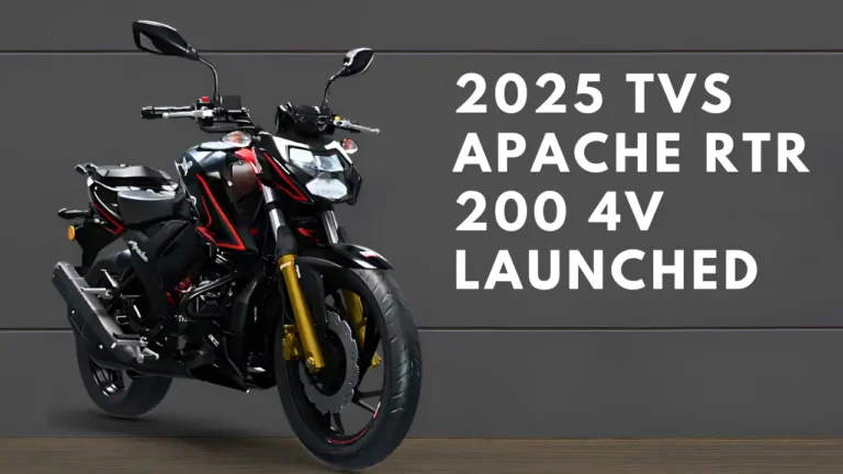 2025 TVS Apache RTR 200 4V