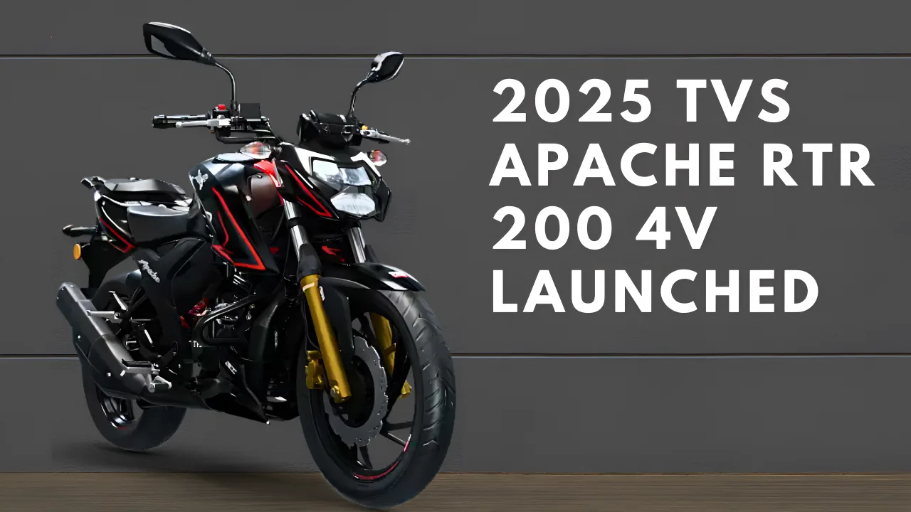 2025 TVS Apache RTR 200 4V