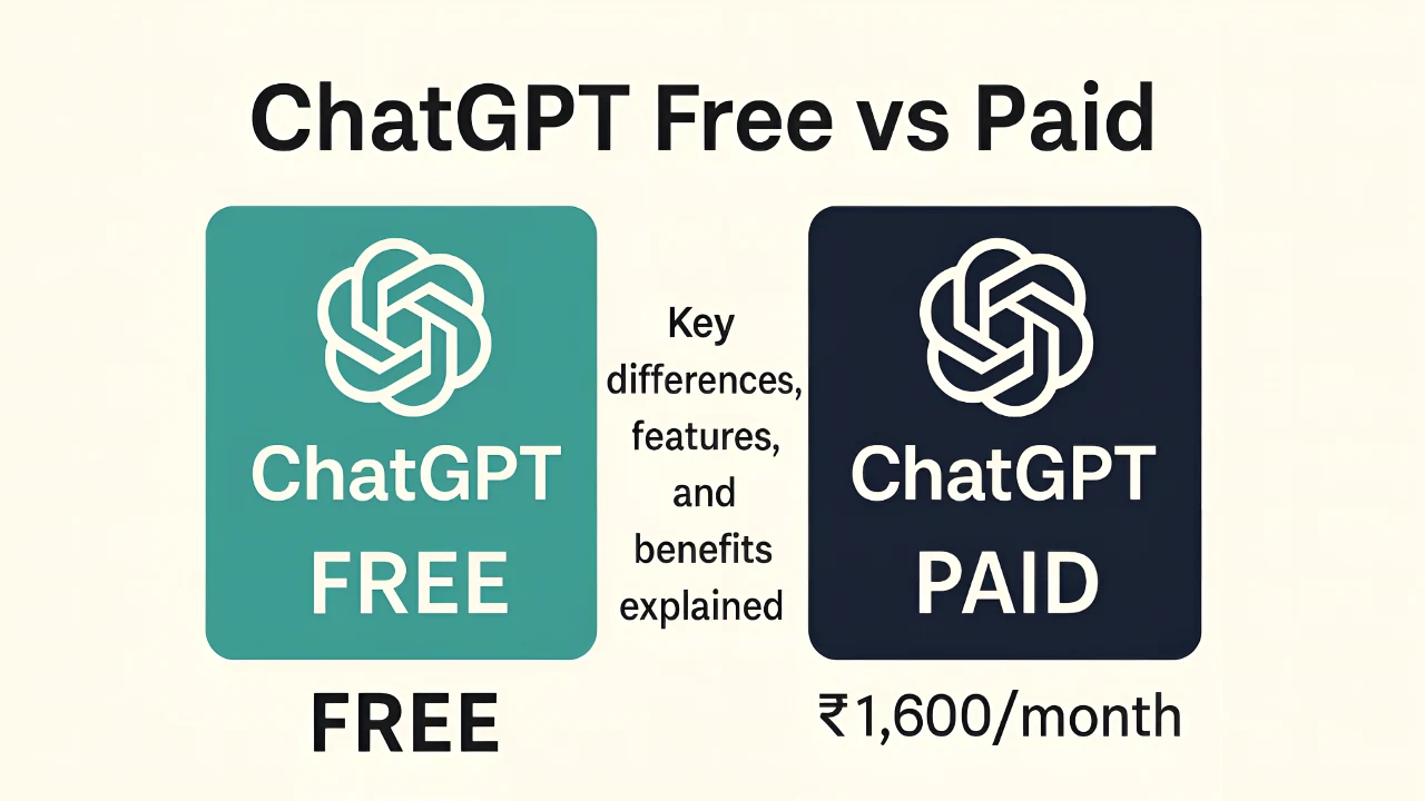 ChatGPT Free vs Paid