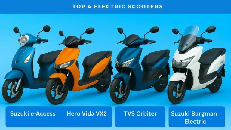 Top 4 Electric Scooters