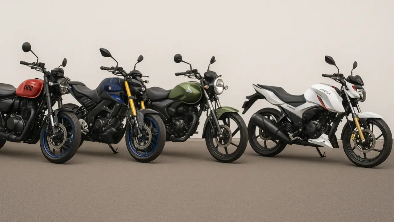 Top 5 Bikes in India 2025
