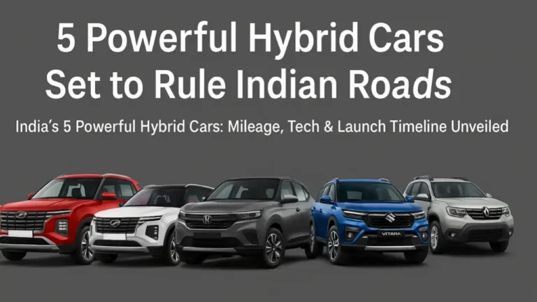 5 Powerful Hybrid Cars