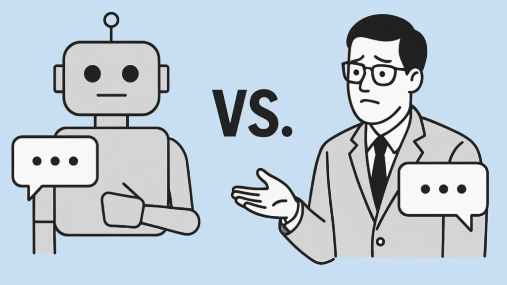 AI Therapy vs Human Care