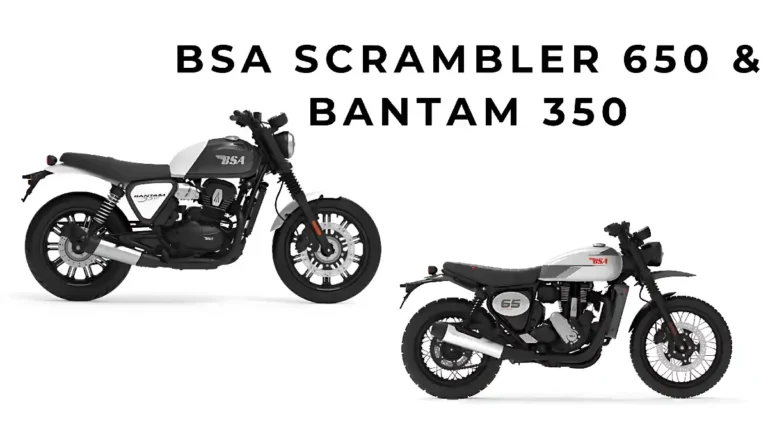BSA Scrambler 650 & Bantam 350