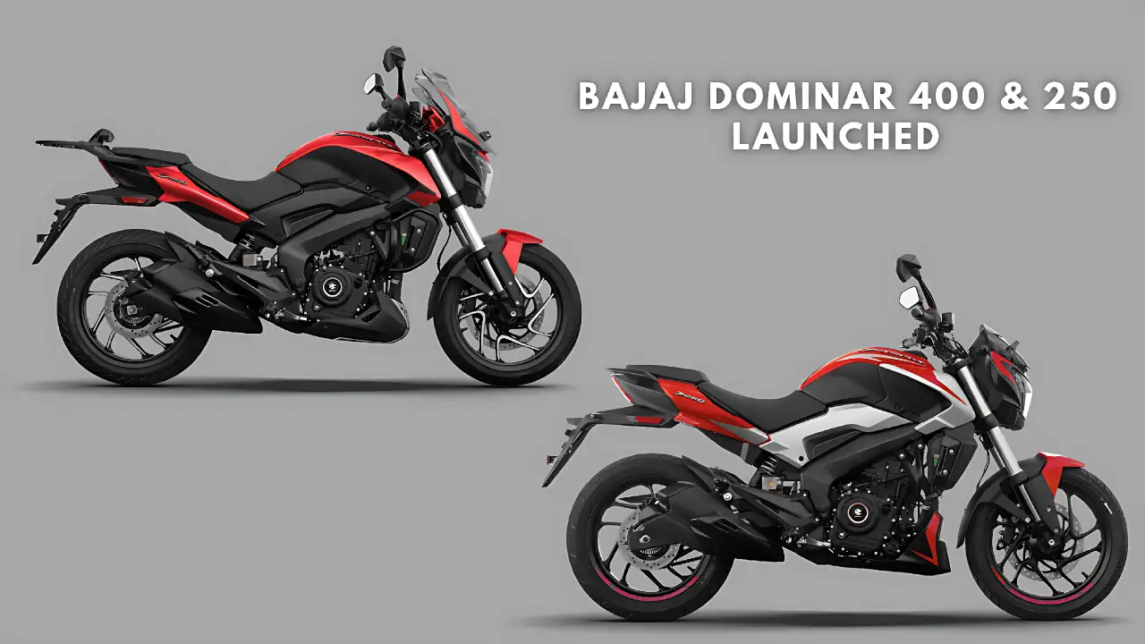 Bajaj Dominar 400 & 250 Launched