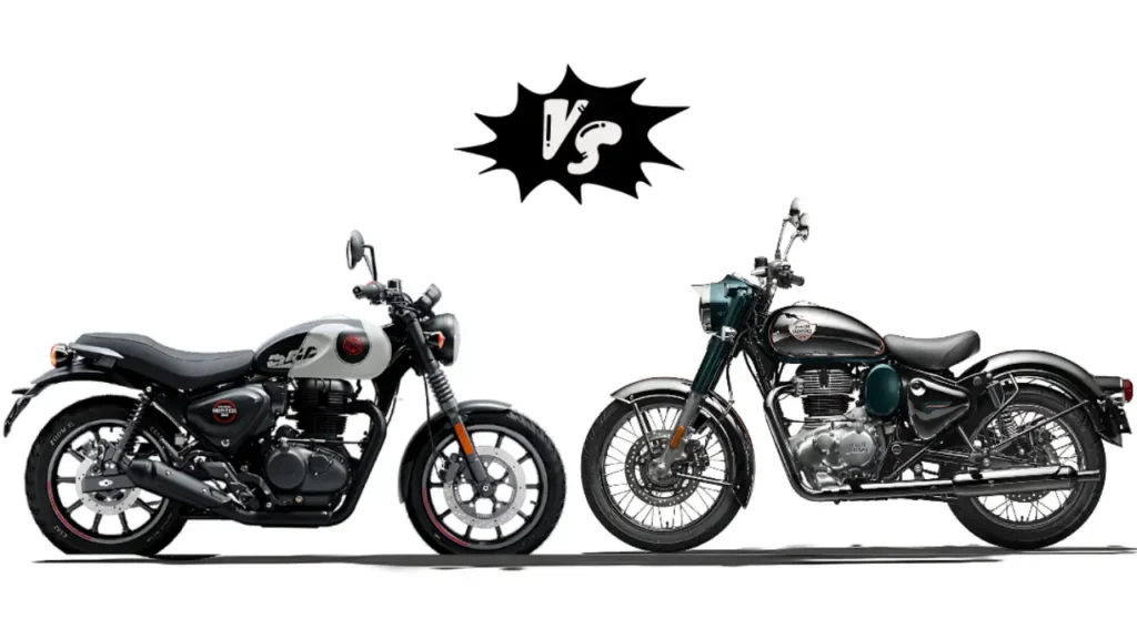 Royal Enfield Hunter 350 vs Classic 350