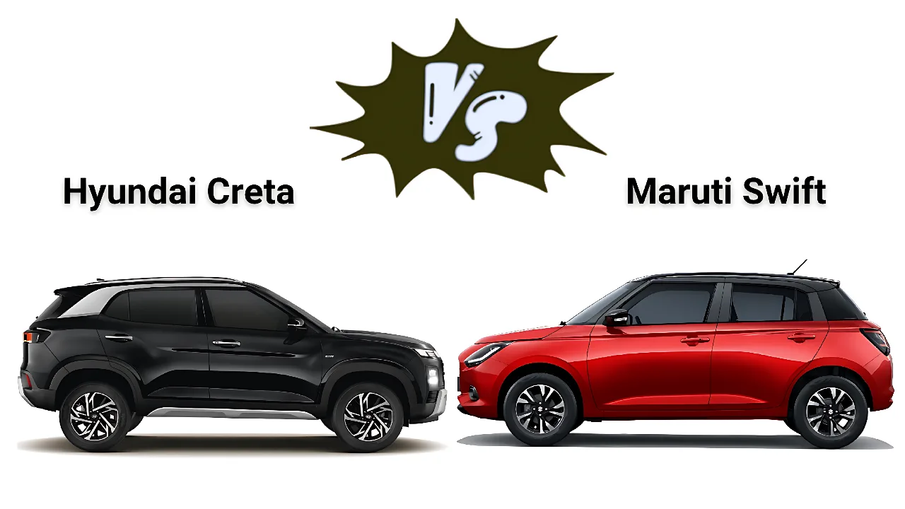 Hyundai Creta vs Maruti Swift