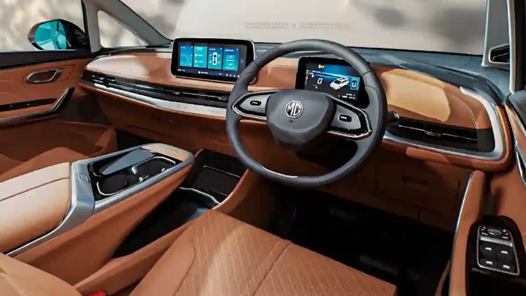 MG M9 EV Luxurious Interiors