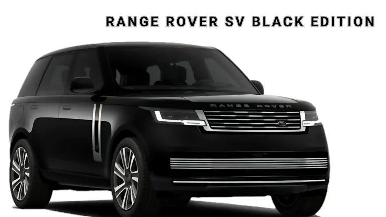 Range Rover SV Black Edition