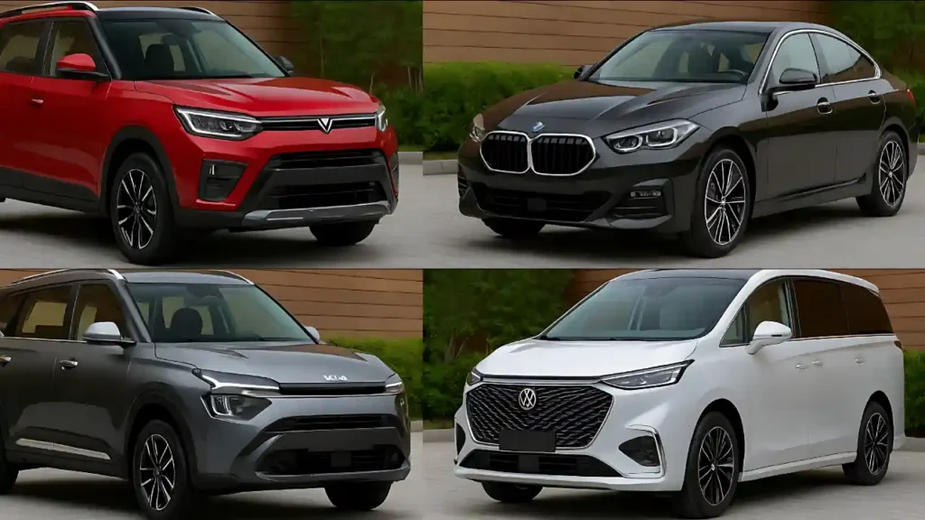 Top 4 Cars Launching in July 2025