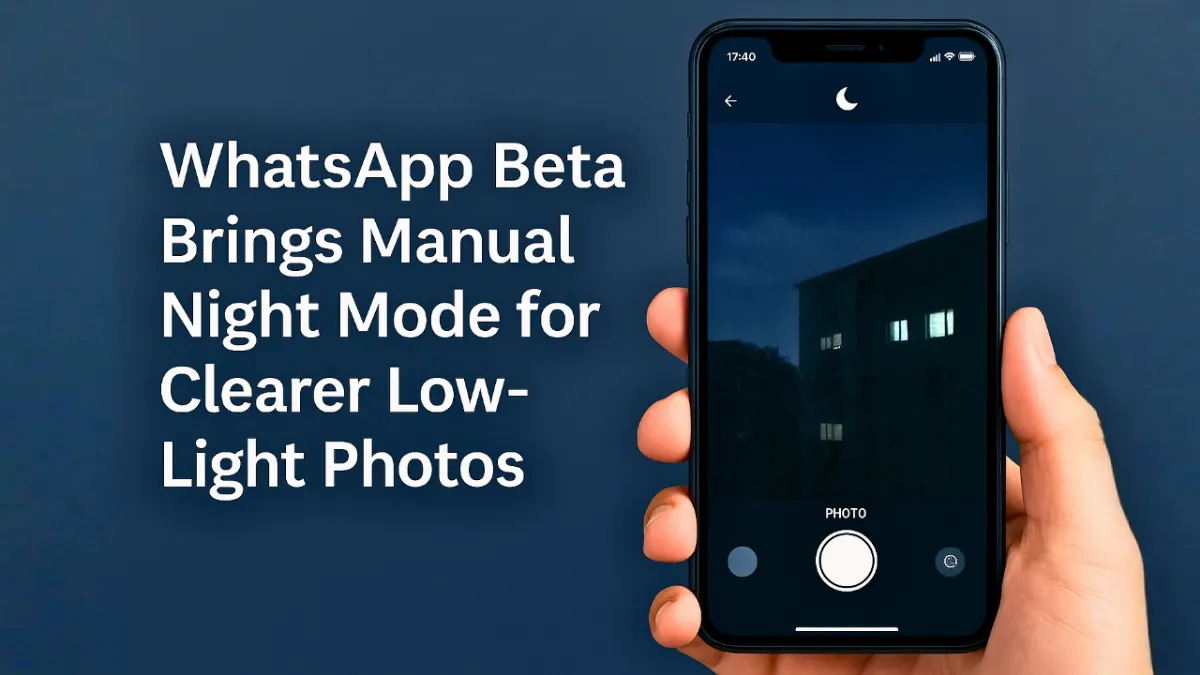WhatsApp Beta Brings Manual Night Mode