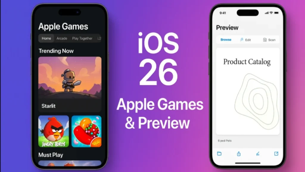 Apple Games & Preview App