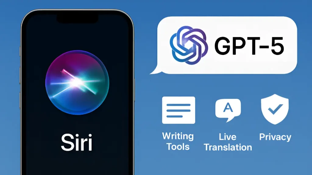 GPT-5 integrated Siri and AI
