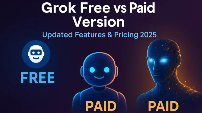 Grok Free vs Paid Version