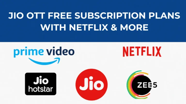 Jio OTT Free Subscription Plans