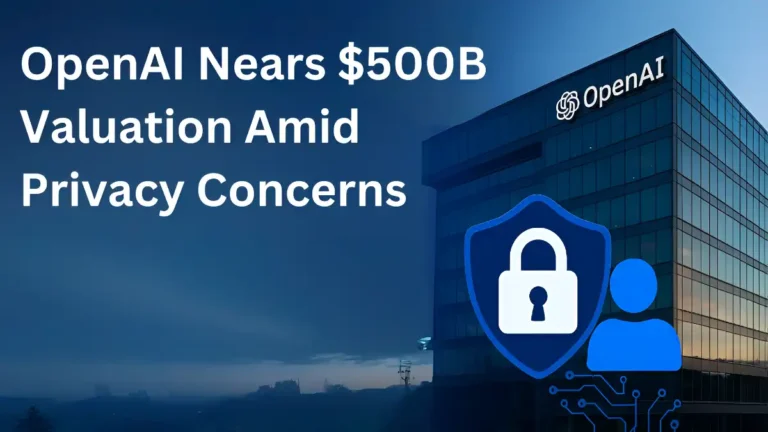 OpenAI Nears $500B Valuation Amid Privacy Concerns