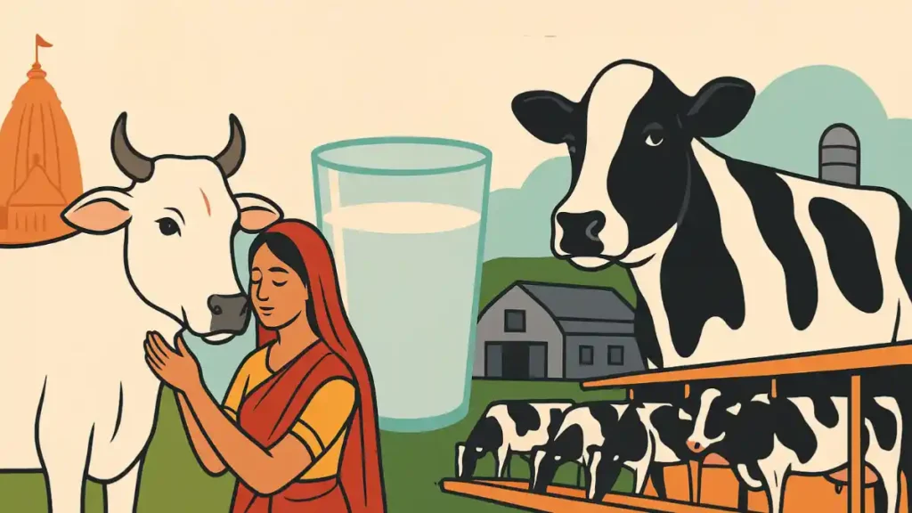 AMERICA DAIRY MODEL VS INDIA DAIRY TRADITION