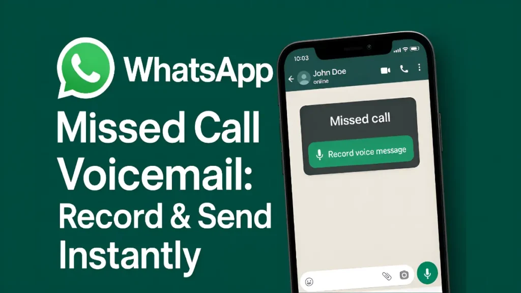 WhatsApp Missed Call Voicemail