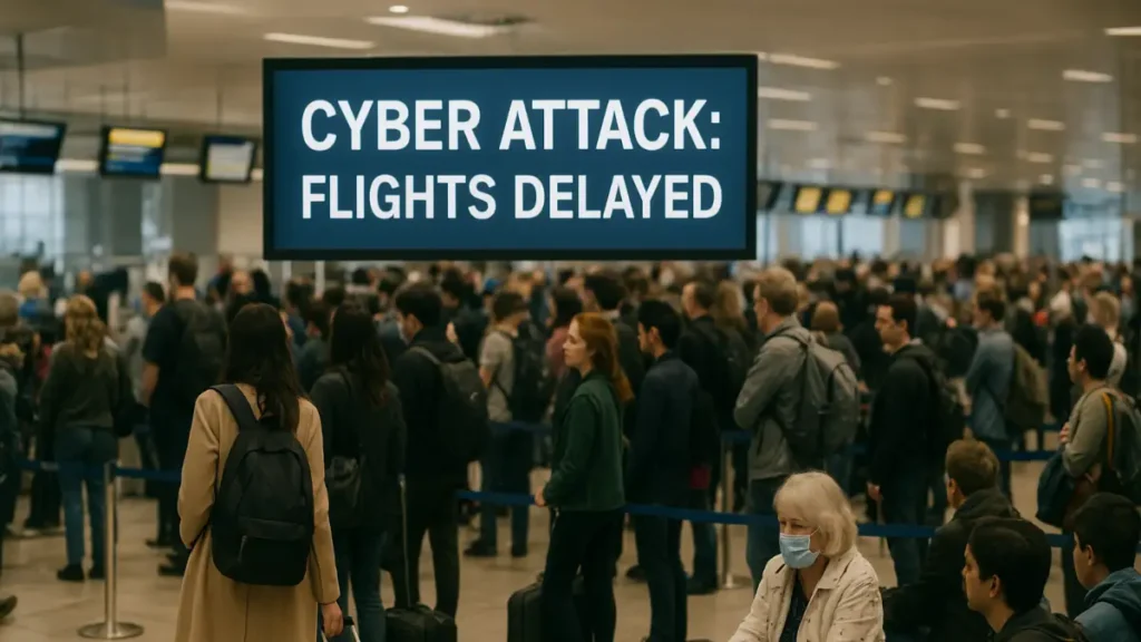 Cyber Attack Hits European Airports