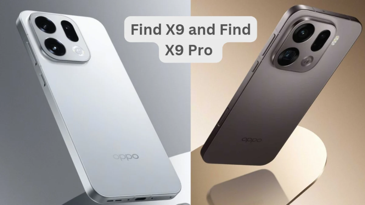 Find X9 and Find X9 Pro