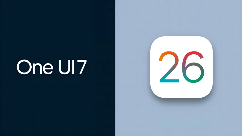 One UI 7 vs iOS 26
