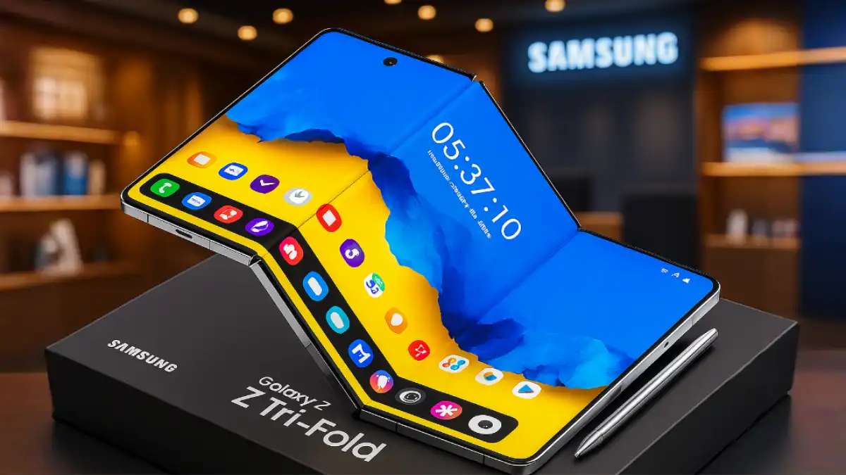 Samsung to Launch Galaxy Z TriFold Soon: World’s First Tri-Fold Smartphone Set to Impress With Powerful Display and Slim Design
