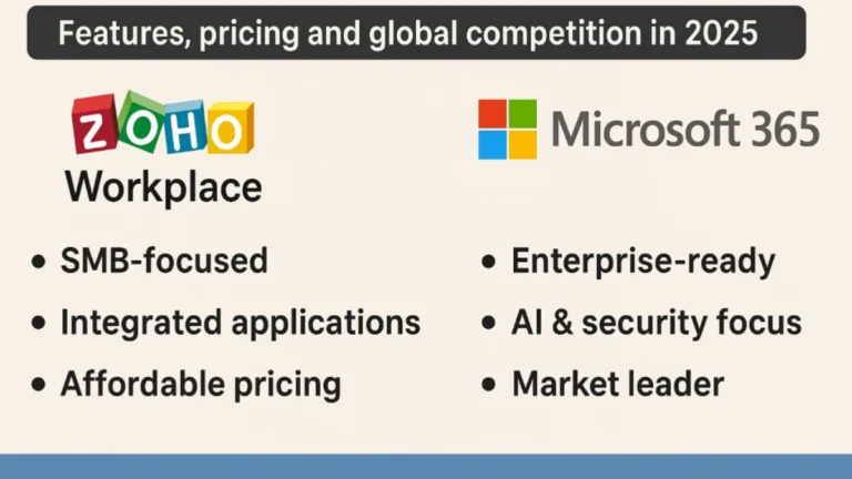 Zoho vs Microsoft