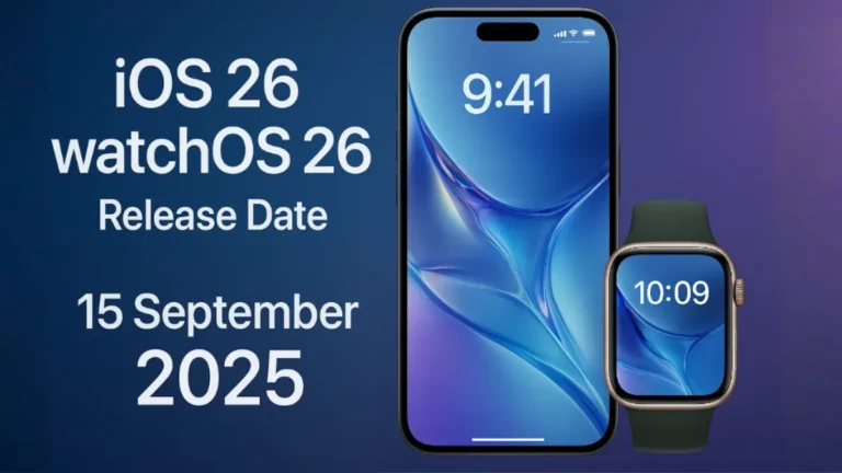 iOS 26 and watchOS 26 Release Date
