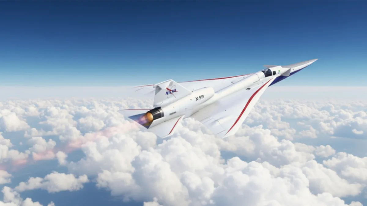 Built X-59 Supersonic
