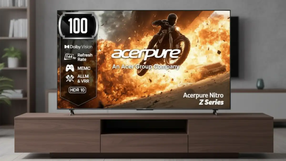 Acer launches Acerpure Nitro Z Series 100-inch 4K QLED TV in India, stirs up the premium segment with powerful features