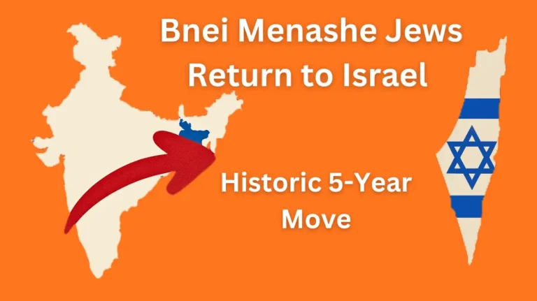 Bnei Menashe Jews Return to Israel