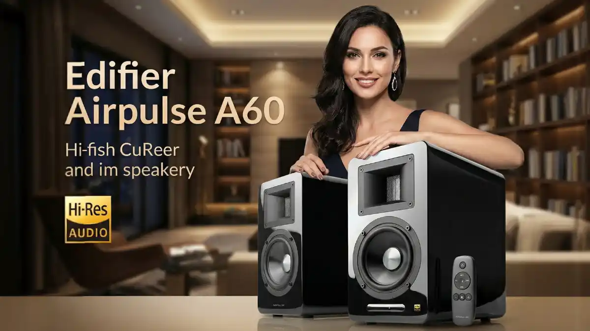 Edifier Airpulse A60 Desktop Hi-Fi Bluetooth Speaker Launched: Price and Features