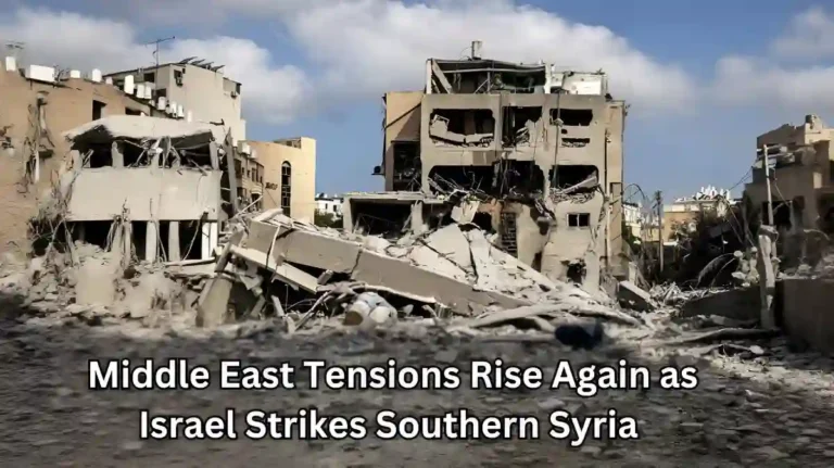 Middle East Tensions Rise