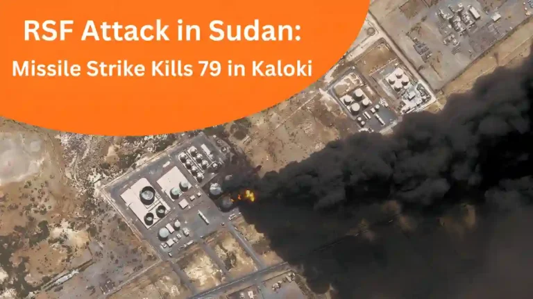 RSF attack: Missile strike