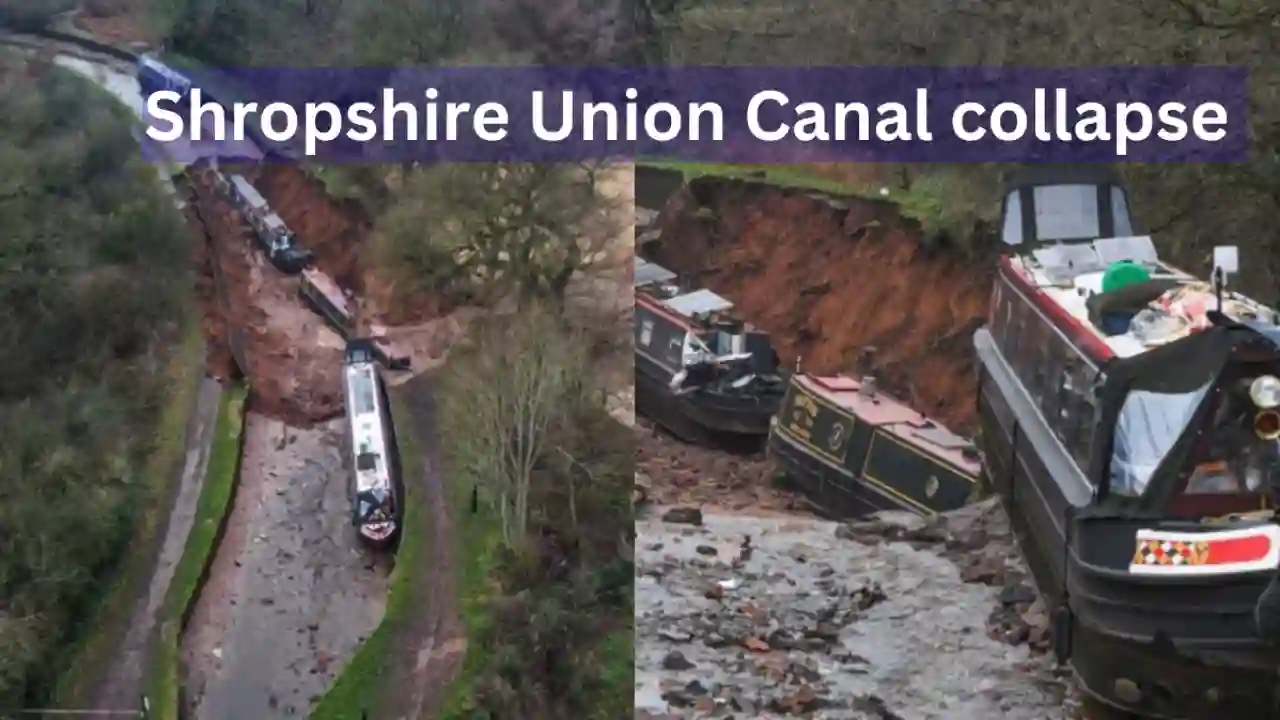 Shropshire Union Canal collapse