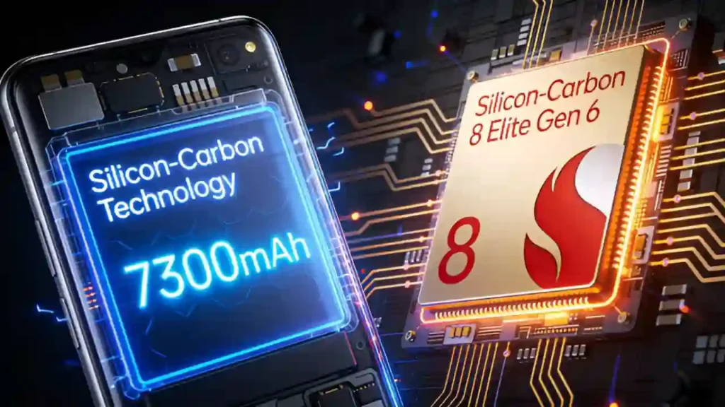 7300mAh battery with Silicon Carbon technology