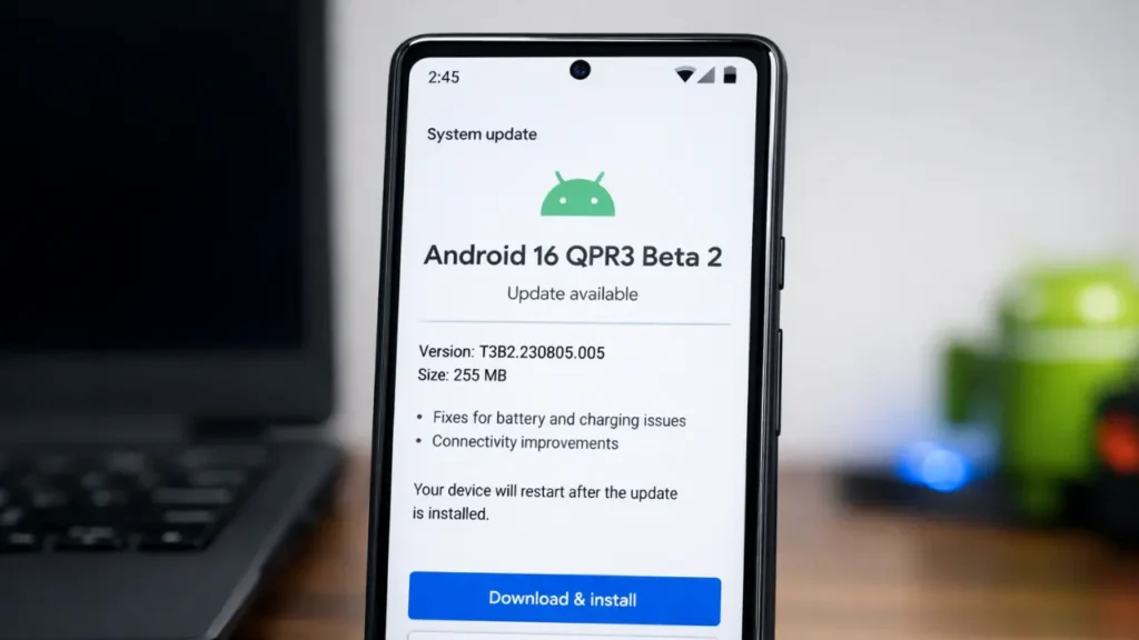 Android 16 QPR3 Beta 2
