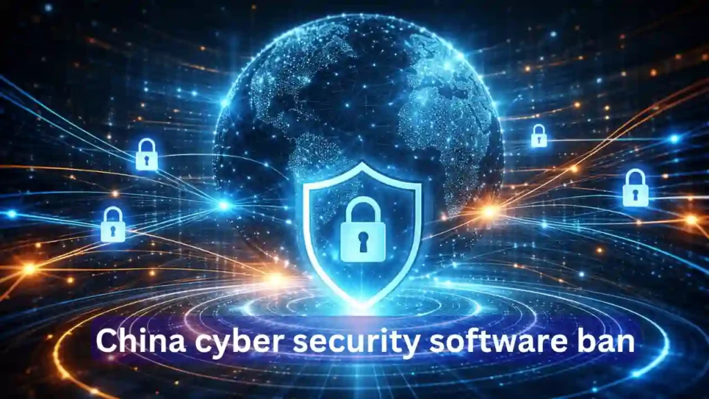 China cyber security software ban