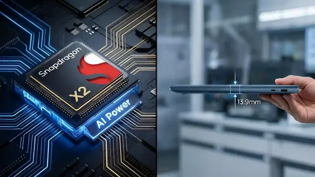 Snapdragon X2 Processor vs Yoga Slim 7x_Body