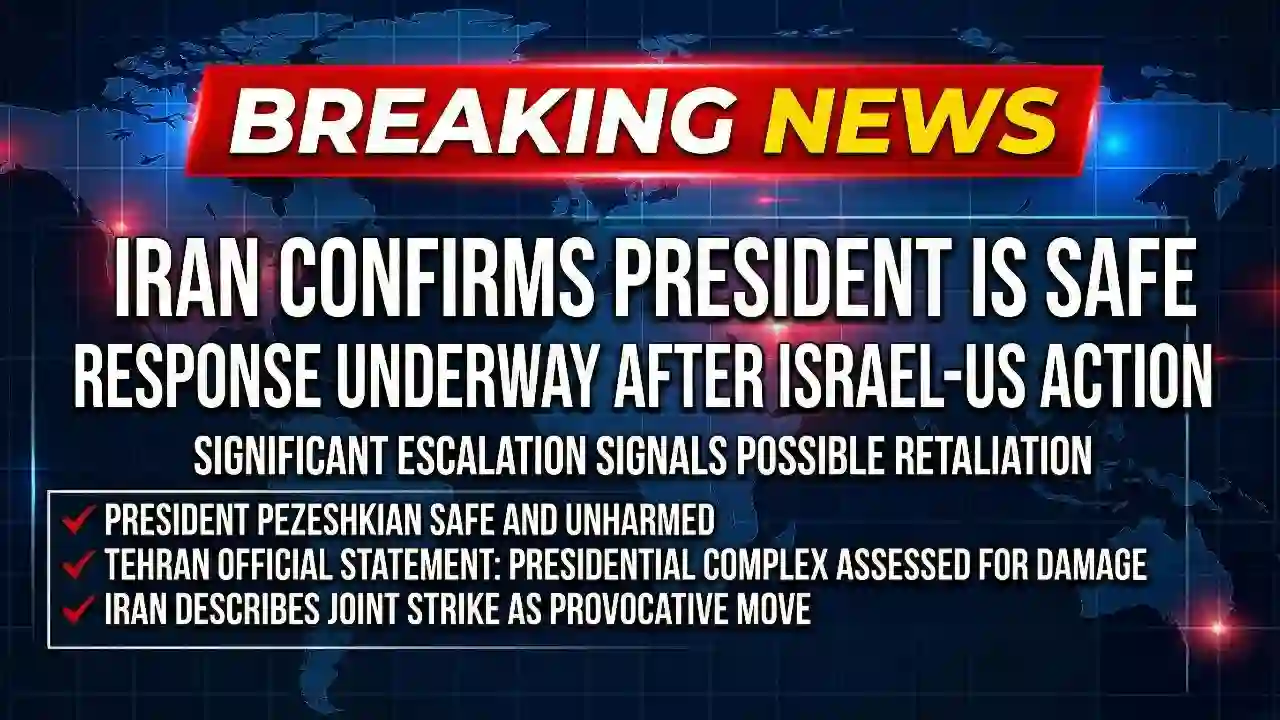 After the Strike, Iran Sends a Strong Message: President Safe, Response Underway