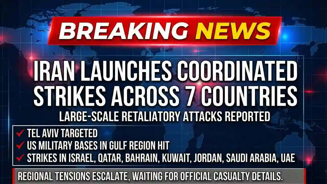 Iran Launches Coordinated Strikes Across Seven Countries