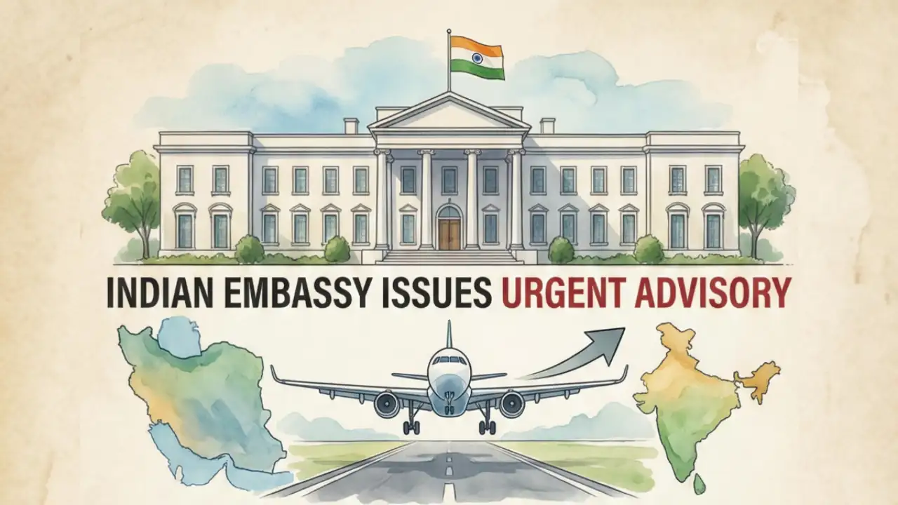 Rising Tensions in Iran: Why Has the Indian Embassy Asked Citizens to Leave Now?