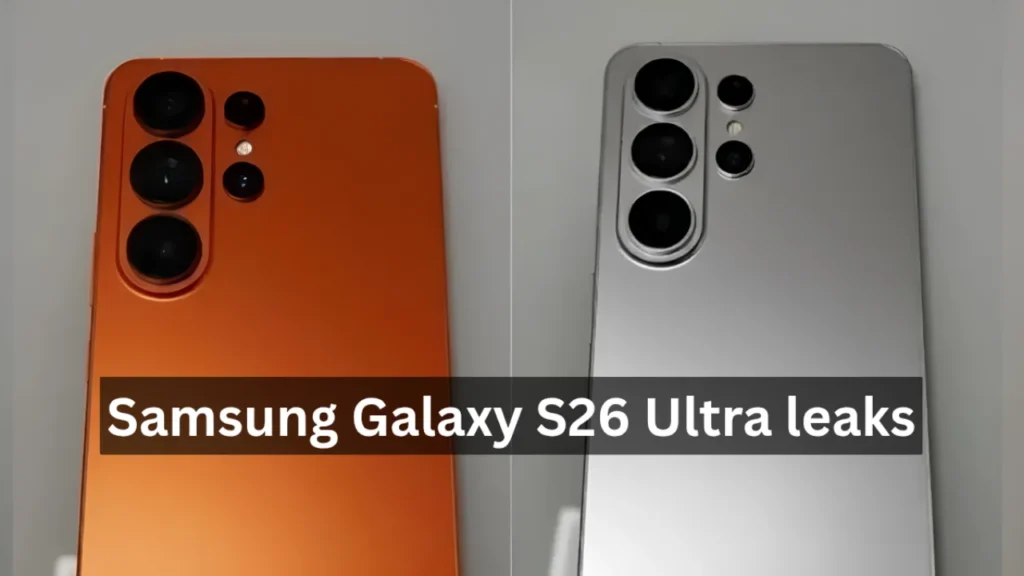 Samsung Galaxy S26 Ultra leak image