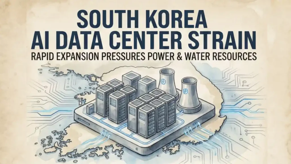 South Korea’s AI Surge: Is the Power and Water Strain Becoming a Hidden Risk?